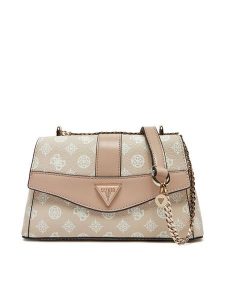 Guess Torebka HWPG95 21210 Różowy. Czerwone listonoszki Guess, z aplikacjami, ze skóry, bez dodatków. Za 309,99 zł.