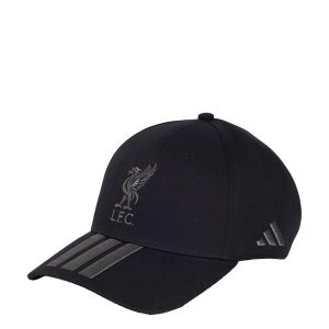 CZAPKA Z DASZKIEM LIVERPOOL FC. Białe czapki ADIDAS, bez wzorów, z bawełny, klasyczne. Za 99,95 zł.