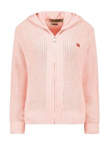 Canadian Peak Kardigan w kolorze jasnoróżowym rozmiar: XXL. Różowe kardigany Canadian Peak, xxl, bez wzorów, ze splotem, bez ramiączek. Za 117,73 zł.