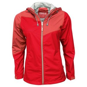 Damska kurtka funkcjonalna Pro-X Elements Mirella. Czerwone kurtki PRO-X ELEMENTS, bez wzorów, bez kaptura. Za 530,00 zł.