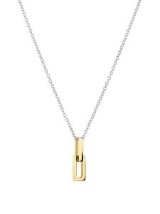 Liebeskind Naszyjnik z zawieszką - dł. 45 cm rozmiar: onesize. Szare naszyjniki Liebeskind, ze stali. Za 178,37 zł.