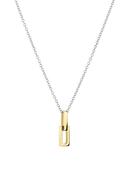 Liebeskind Naszyjnik z zawieszką - dł. 45 cm rozmiar: onesize. Szare naszyjniki Liebeskind, ze stali. Za 170,07 zł.