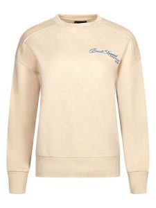 Bench Bluza "Desta" w kolorze kremowym rozmiar: 40. Brązowe bluzy Bench, bez wzorów, bez kaptura. Za 100,99 zł.