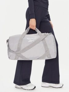 Reebok Torba sportowa CWBEO-RBK-B-001-08 Szary. Szare torby podróżne i sportowe Reebok, bez wzorów, z materiału, bez dodatków. Za 129,99 zł.