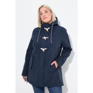 Damskie Kurtka softshell HYPRAR hydrofobowa podszewka z polaru kaptur. Niebieskie kurtki Ulla Popken, plus size, bez wzorów, z elastanu, bez kaptura. Za 480,99 zł.