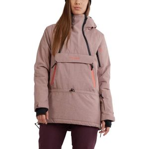 Kurtka narciarska damska Hooper Anorak. Czerwone kurtki FUNDANGO, na zimę, xs, bez wzorów, bez kaptura, narciarskie. Za 599,90 zł.