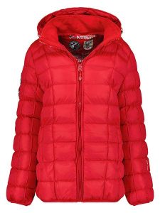 Geographical Norway Kurtka pikowana "Babette" w kolorze czerwonym rozmiar: L. Czerwone kurtki Geographical Norway, l, bez wzorów, bez kaptura. Za 225,57 zł.
