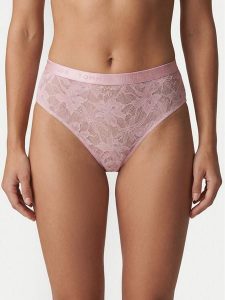 Tommy Hilfiger Figi klasyczne z wysokim stanem UW0UW06269 Różowy. Czerwone figi TOMMY HILFIGER, bez wzorów, z syntetyku. Za 149,99 zł.