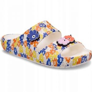 Klapki Dla Dorosłych Crocs Classic Marimekko. Klapki Crocs, bez wzorów, z materiału, bez obcasa. Za 207,99 zł.