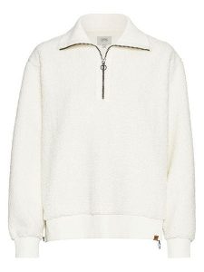 Camel Active Bluza polarowa w kolorze kremowym rozmiar: S. Brązowe bluzy Camel Active, s, bez wzorów, z polaru, bez kaptura. Za 184,89 zł.