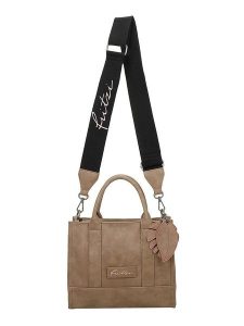 Fritzi aus Preußen Torebka w kolorze jasnobrązowym - 26 x 21 x 9 cm rozmiar: onesize. Brązowe torebki klasyczne Fritzi aus Preußen, bez wzorów, z materiału, przez ramię, bez dodatków. Za 135,17 zł.