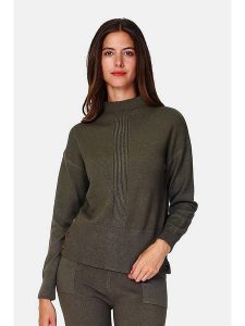 William de Faye Sweter w kolorze khaki rozmiar: 34. Brązowe swetry oversize William de Faye, bez wzorów, z kaszmiru, bez ramiączek. Za 122,96 zł.