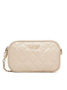 Nine West Torebka LILLA2 Beżowy. Brązowe listonoszki Nine West, bez wzorów, z materiału, bez dodatków. Za 149,99 zł.