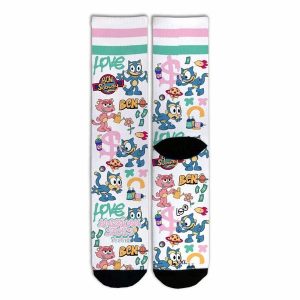 Skarpetki Calze American Socks Copy Cat. Czerwone skarpetki AMERICAN SOCKS, bez wzorów. Za 101,48 zł.