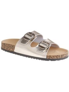 C'M Klapki w kolorze złotym rozmiar: 37. Żółte klapki C'M, bez wzorów, z otwartym noskiem, bez obcasa. Za 86,99 zł.