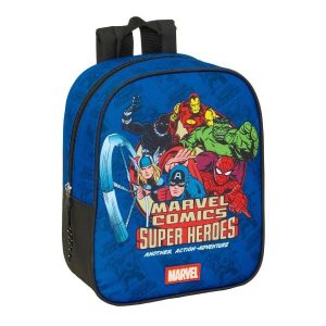 Plecak szkolny MARVEL Niebieski. Niebieskie plecaki marvel. Za 85,80 zł.