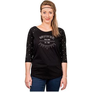 Horsefeathers Ladies T-Shirt Togo Czarny sw694c (Rozmiar S). T-shirty marki Horsefeathers. W wyprzedaży za 54,00 zł.