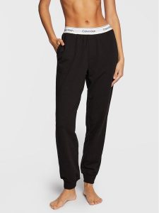 Calvin Klein Underwear Spodnie dresowe 000QS6872E Czarny Relaxed Fit. Czarne spodnie dresowe Calvin Klein Underwear, xl, bez wzorów, z dresówki. Za 179,99 zł.