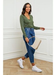 Soft Cashmere Kardigan w kolorze khaki rozmiar: 38/40. Brązowe kardigany Soft Cashmere, z kaszmiru. Za 120,95 zł.