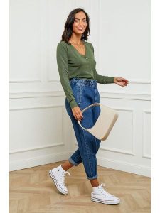 Soft Cashmere Kardigan w kolorze khaki rozmiar: 34/36. Brązowe kardigany Soft Cashmere, z kaszmiru. Za 96,14 zł.