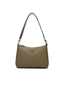 Guess Torebka HWEZG9 52317 Khaki. Brązowe torebki klasyczne Guess, z aplikacjami, ze skóry, bez dodatków. Za 279,99 zł.
