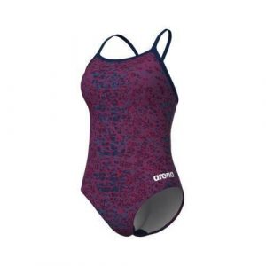 Damski kostium kąpielowy 1-częściowy Arena Snakeskin Lightdrop Back. Niebieskie stroje jednoczęściowe Arena, bez wzorów. Za 309,00 zł.