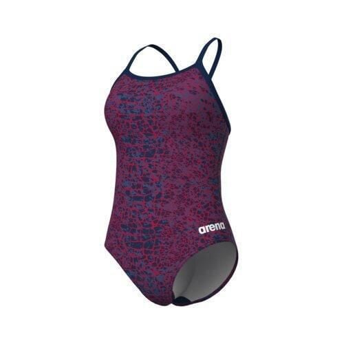 Damski kostium kąpielowy 1-częściowy Arena Snakeskin Lightdrop Back. Niebieskie stroje jednoczęściowe Arena, bez wzorów. Za 320,00 zł.