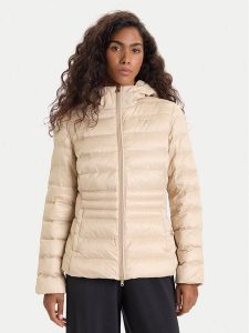 EA7 Emporio Armani Kurtka zimowa 7W000684 AF12475 U1046 Beżowy Slim Fit. Brązowe kurtki EA7 Emporio Armani, na zimę, m, bez wzorów, z syntetyku, bez kaptura. Za 579,99 zł.