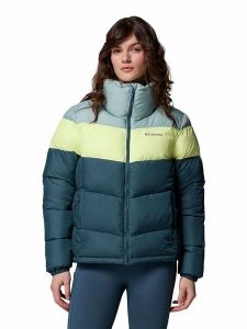 Columbia Kurtka zimowa "Puffect II" w kolorze niebieskim rozmiar: XL. Niebieskie kurtki Columbia, na zimę, xl, bez wzorów, z puchu, bez kaptura. Za 274,95 zł.