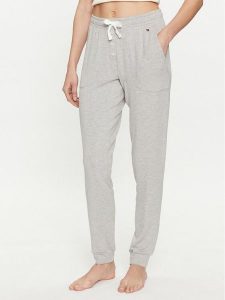 Tommy Hilfiger Spodnie dresowe UW0UW05192 Szary Slim Fit. Szare spodnie dresowe TOMMY HILFIGER, m, bez wzorów, z dresówki. Za 229,99 zł.