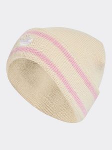 Adidas Czapka w kolorze jasnoróżowo-beżowym rozmiar: onesize. Brązowe czapki ADIDAS, bez wzorów, z bawełny. Za 83,42 zł.