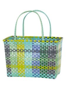 Overbeck and Friends Shopper bag "Odette" ze wzorem - 43 x 28 x 23 cm rozmiar: onesize. Shopper bag Overbeck and Friends, bez wzorów, z materiału, na ramię, bez dodatków. Za 109,95 zł.