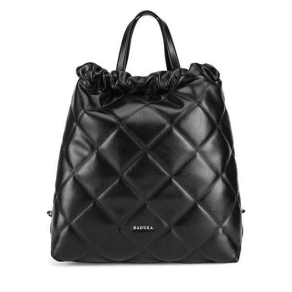 Torebka Badura. Czarne torebki klasyczne Badura, bez wzorów, bez dodatków. Za 194,99 zł.