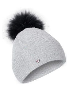 Hannah Czapka w kolorze szarym rozmiar: onesize. Szare czapki Hannah, bez wzorów, z materiału. Za 144,92 zł.