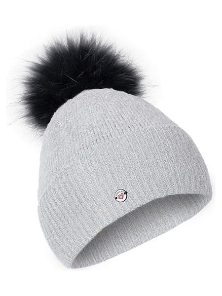 Hannah Czapka w kolorze szarym rozmiar: onesize. Szare czapki Hannah, bez wzorów, z materiału. Za 144,92 zł.