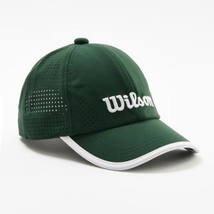 Czapka sportowa z daszkiem WILSON rozmiar 58. Brązowe czapki Wilson, bez wzorów, sportowe. Za 119,99 zł.
