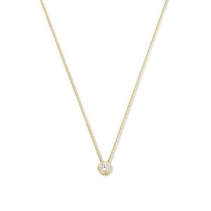 Beloro Naszyjnik Beloro Jewels Monte Napoleone Lucilla złoty - 9-karatowe złoto Naszyjniki 1 ct Damski. Żółte naszyjniki Beloro, z cyrkonią, złote. Za 648,99 zł.
