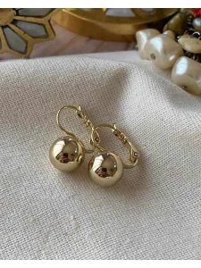 Luseera Pozłacane kolczyki rozmiar: onesize. Żółte kolczyki Luseera, pozłacane. Za 43,99 zł.