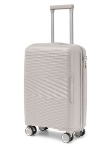 Puccini Walizka "Yoko" w kolorze kremowym - 36 x 55 x 26 cm rozmiar: onesize. Brązowe walizki Puccini, bez wzorów, z materiału. Za 226,77 zł.