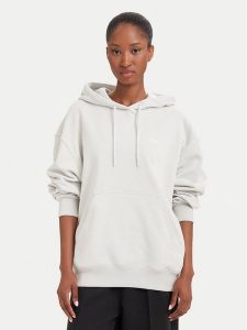 Adidas Bluza Essentials KT4722 Szary jasny Oversize. Szare bluzy ADIDAS, m, bez wzorów, z bawełny, bez kaptura. Za 259,99 zł.