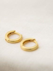 Lodie Silver Srebrne kolczyki-kreole rozmiar: onesize. Szare kolczyki Lodie Silver, srebrne. Za 55,45 zł.