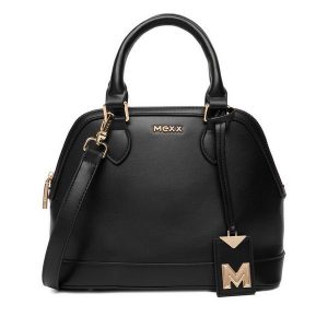Torebka MEXX. Czarne kuferki Mexx, bez wzorów, bez dodatków. Za 259,99 zł.