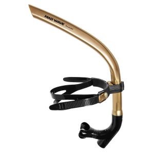Mad Wave Pro Snorkel - Złoty. Żółte rurki MAD WAVE. Za 828,54 zł.