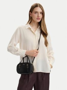 HUGO Torebka 50563025 Czarny. Czarne kuferki Hugo, bez wzorów, ze skóry, bez dodatków. Za 679,99 zł.