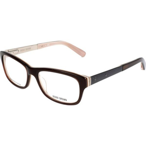 Oprawki "THE BIANCA" w kolorze brązowym. Brązowe okulary przeciwsłoneczne marki Porsche Design, Bobbi Brown. W wyprzedaży za 149,95 zł.
