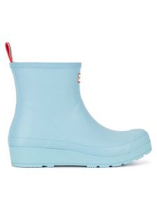 Hunter Kalosze WFS2020RMA-SHB Niebieski. Niebieskie kalosze Hunter, bez wzorów, z kauczuku. Za 349,99 zł.
