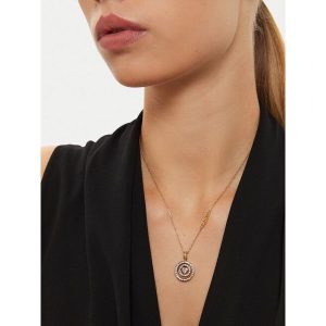 Naszyjnik Guess. Żółte naszyjniki Guess, złote. Za 189,99 zł.