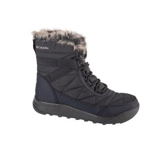 Buty zimowe damskie, Minx Shorty IV. Brązowe buty trekkingowe Columbia, bez zapięcia. Za 319,99 zł.