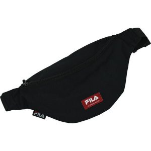 Torebka nerka Fila Baltimora Badge Waistbag pojemność 2,5 L. Czarne nerki i saszetki Fila, bez wzorów, z materiału. Za 59,99 zł.