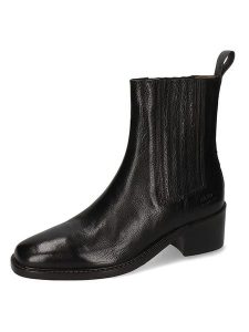 MELVIN & HAMILTON Skórzane botki "Hadley 2" w kolorze czarnym rozmiar: 37. Czarne botki Melvin & Hamilton, bez wzorów, bez obcasa, bez zapięcia. Za 436,14 zł.